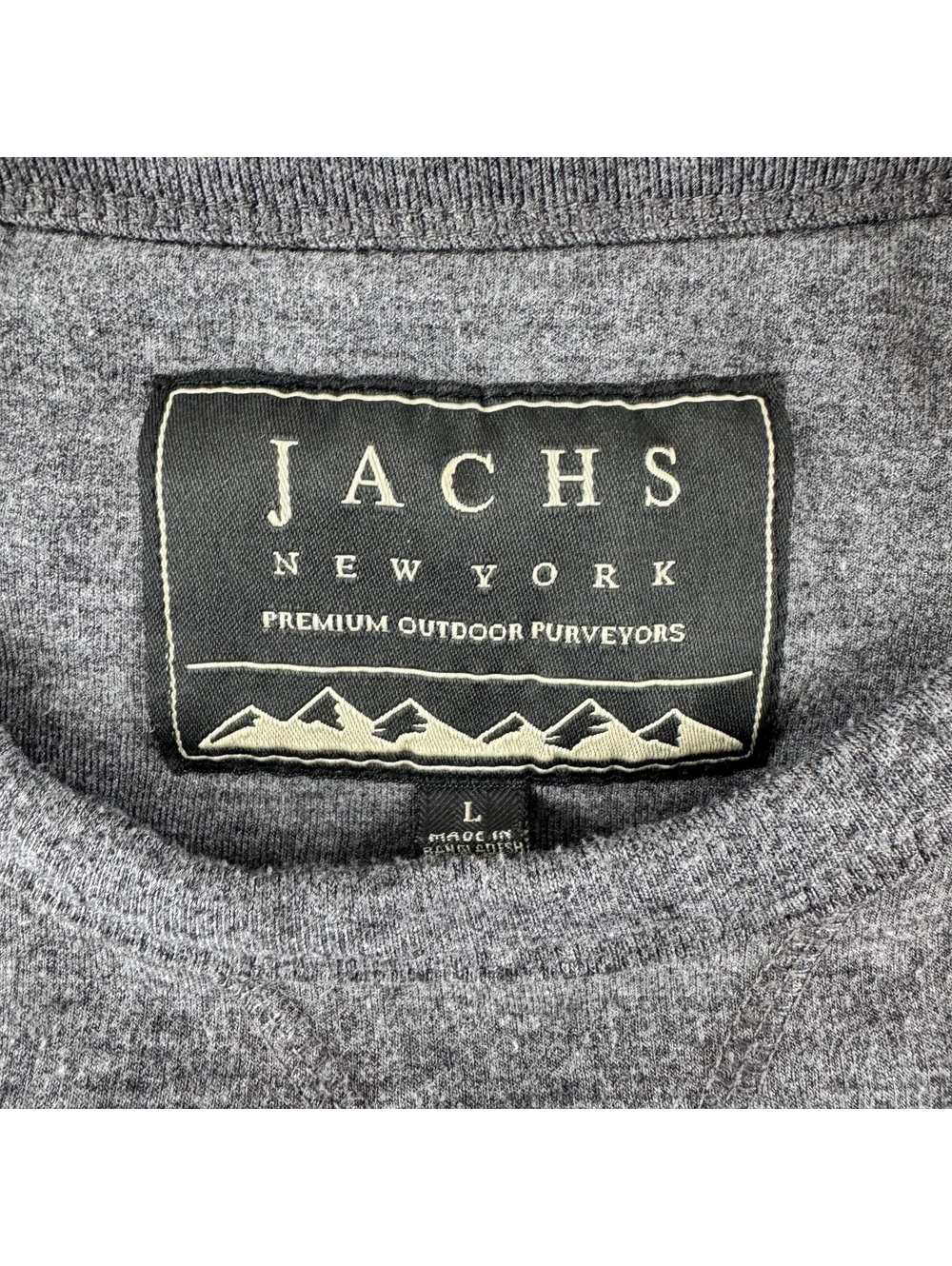 Jachs New York Gray Crewneck Men’s Large